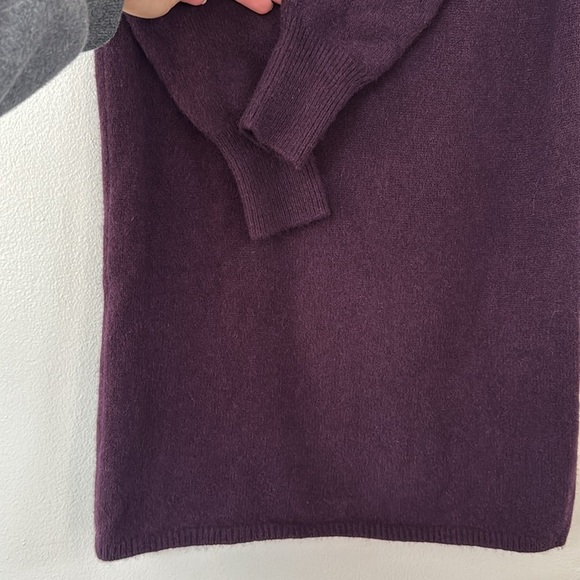 Aritzia The BABATON Group Corrigan Off Shoulder Wool Cashmere Sweater Dress - Picture 2 of 6